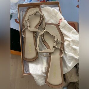 Cult Gaia sandals size 29 only worn once with dust bag and box